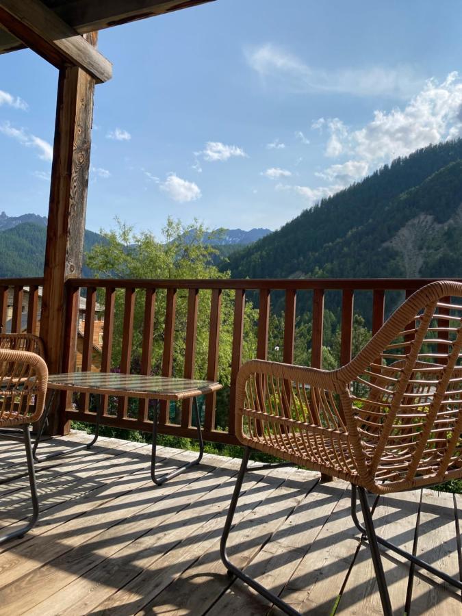 Le Chalet Des Sommets Arvieux Buitenkant foto